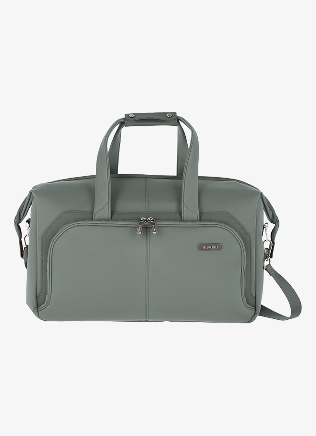 Travelite Priima weekendtas met afneembare schouderriem - voorkant 7 olijfgroen