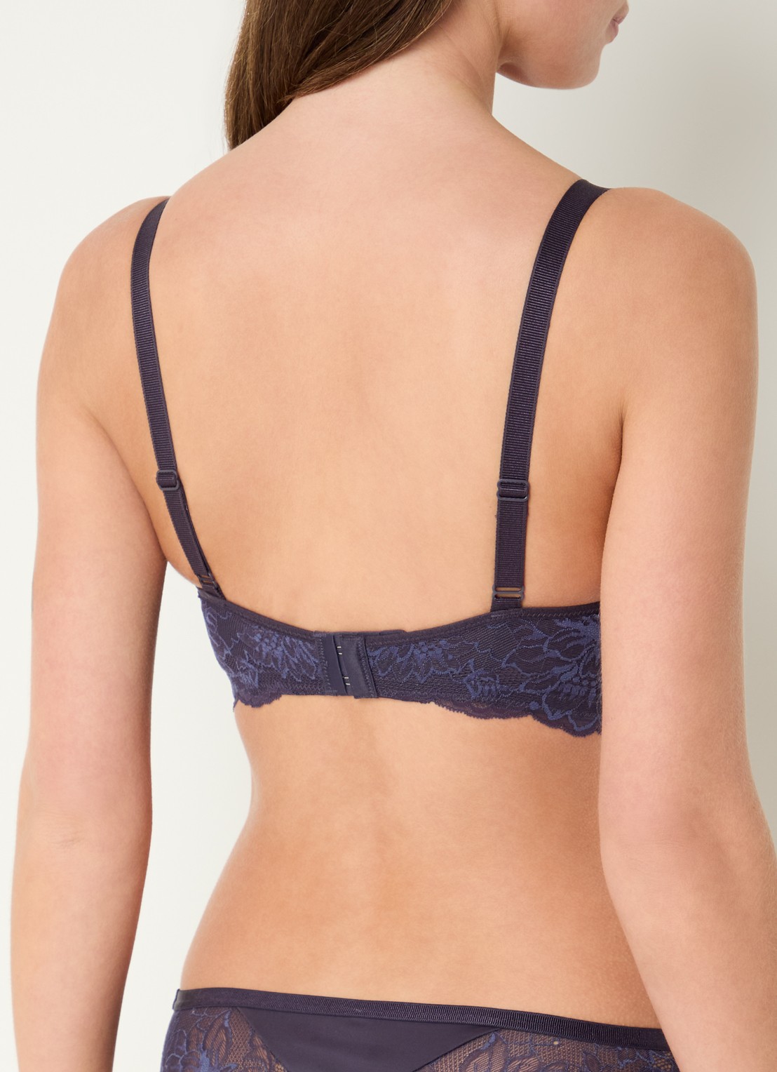 Triumph Amourette beugel bh van kant - achterkant 3 indigo