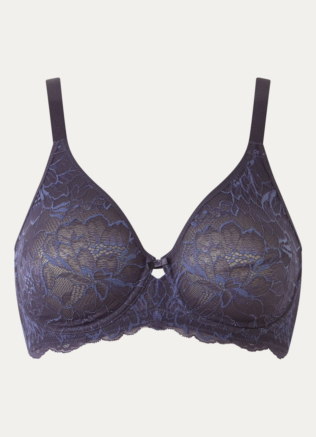 Triumph Amourette beugel bh van kant - voorkant 4 indigo