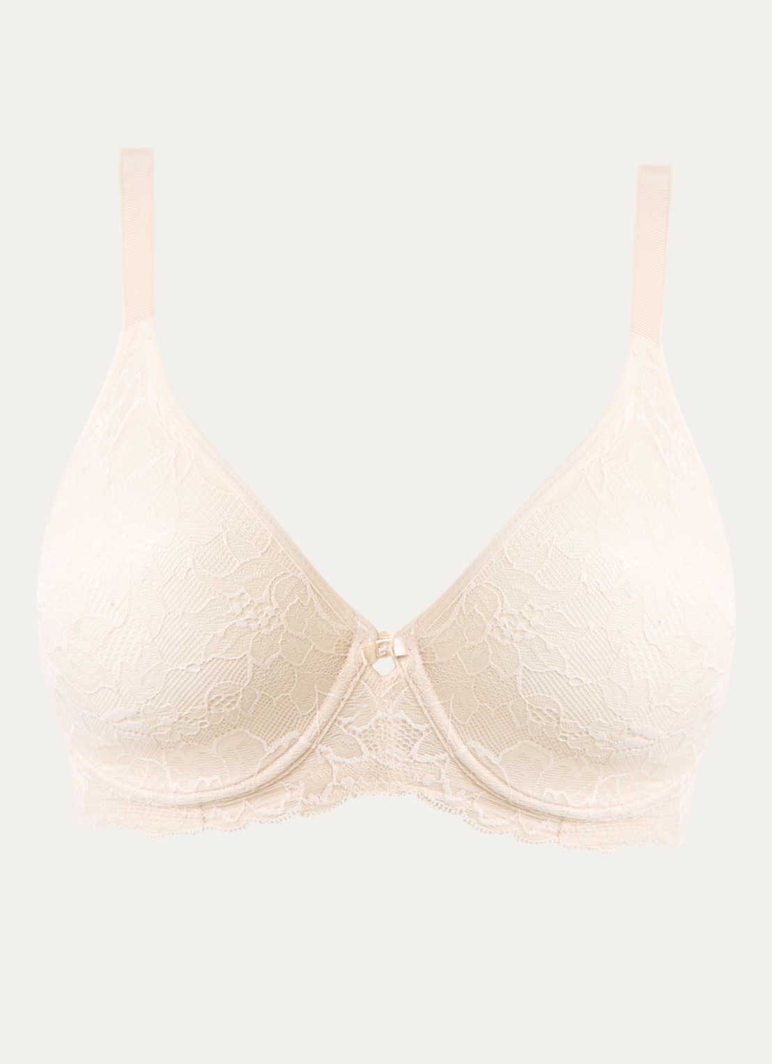 Triumph Amourette Charm beugel bh van kant - voorkant creme