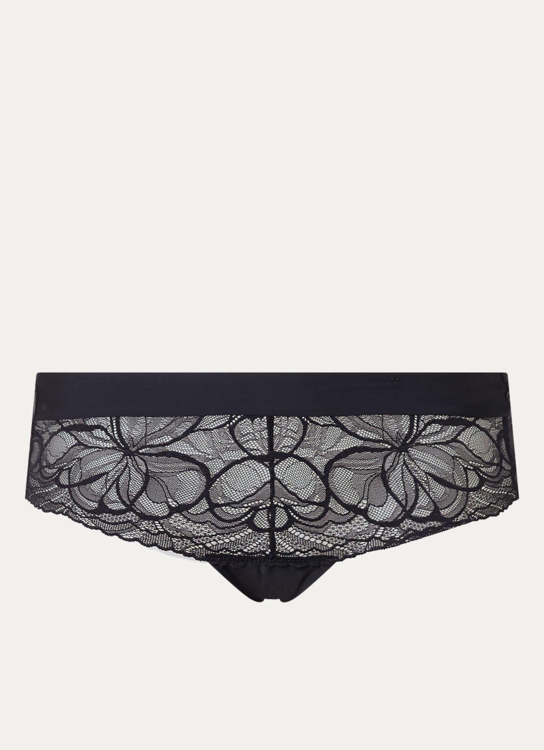 Triumph Body Make-Up Illusion naadloze shorty van kant - voorkant zwart