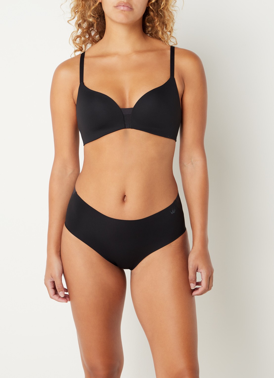 Triumph Flex Smart maxi naadloze slip - voorkant 3 zwart