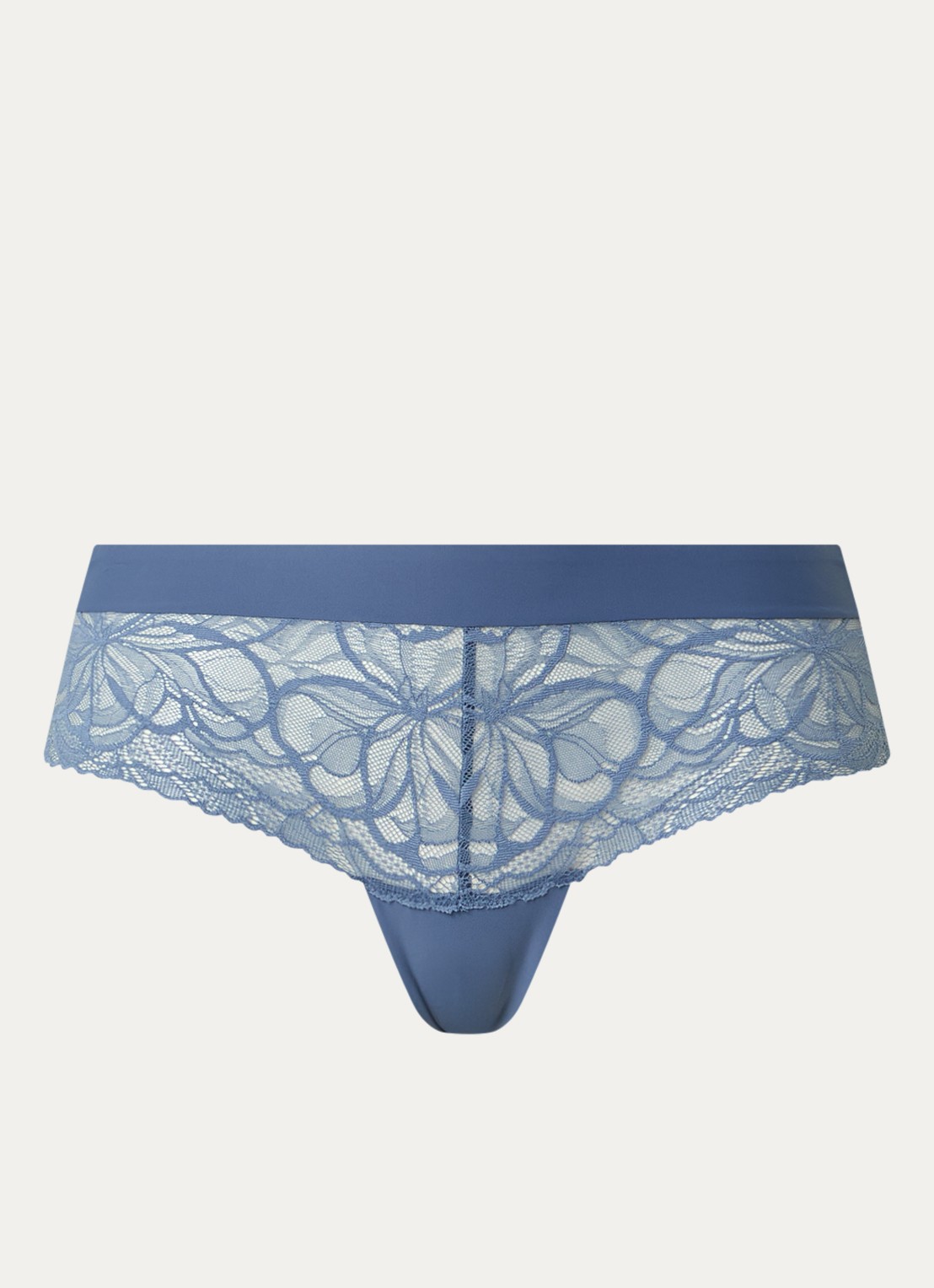 Triumph Make Illusion shorty van kant  - voorkant indigo