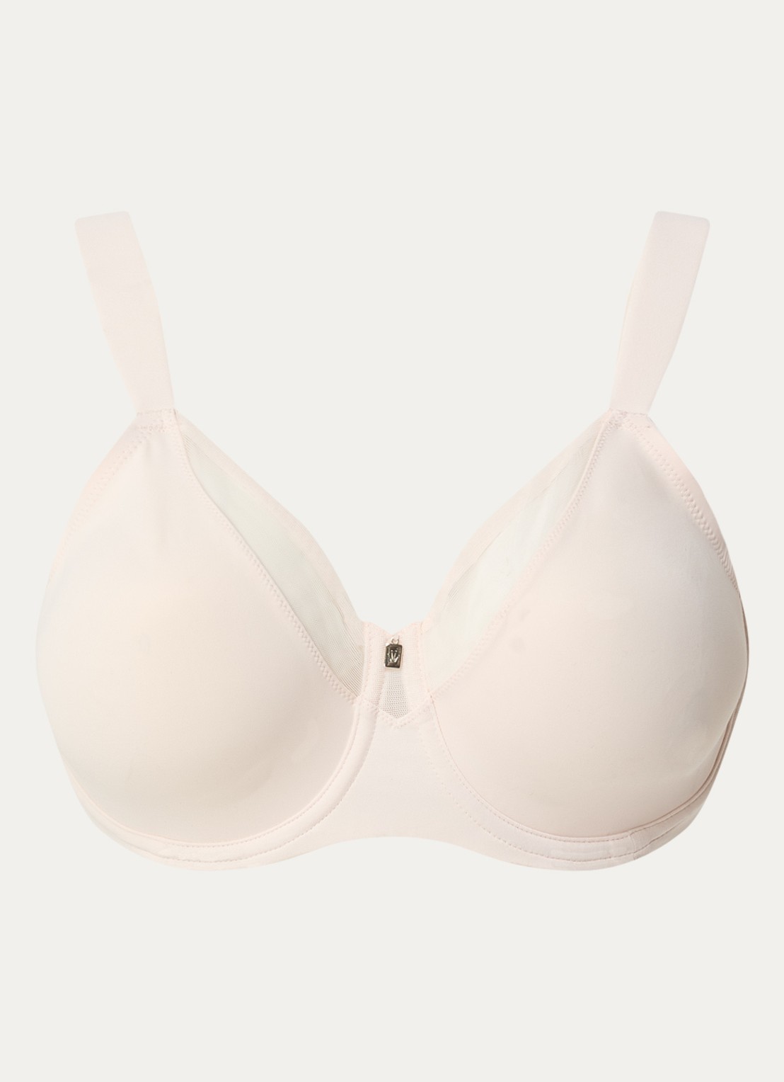 Triumph True Shape beugel bh met mesh - voorkant creme