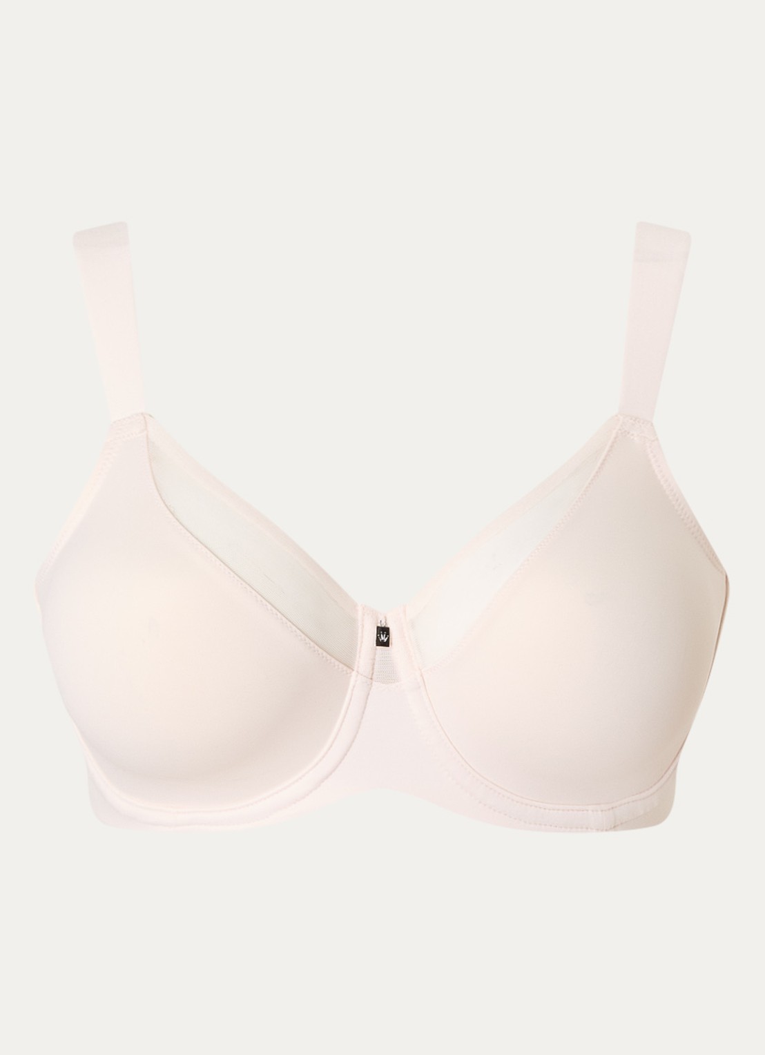 Triumph True Shape beugel bh met mesh - voorkant 2 creme