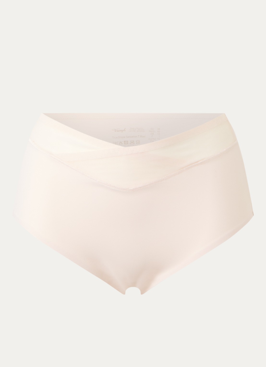 Triumph True Shape Sensation high waisted slip - voorkant ivoor