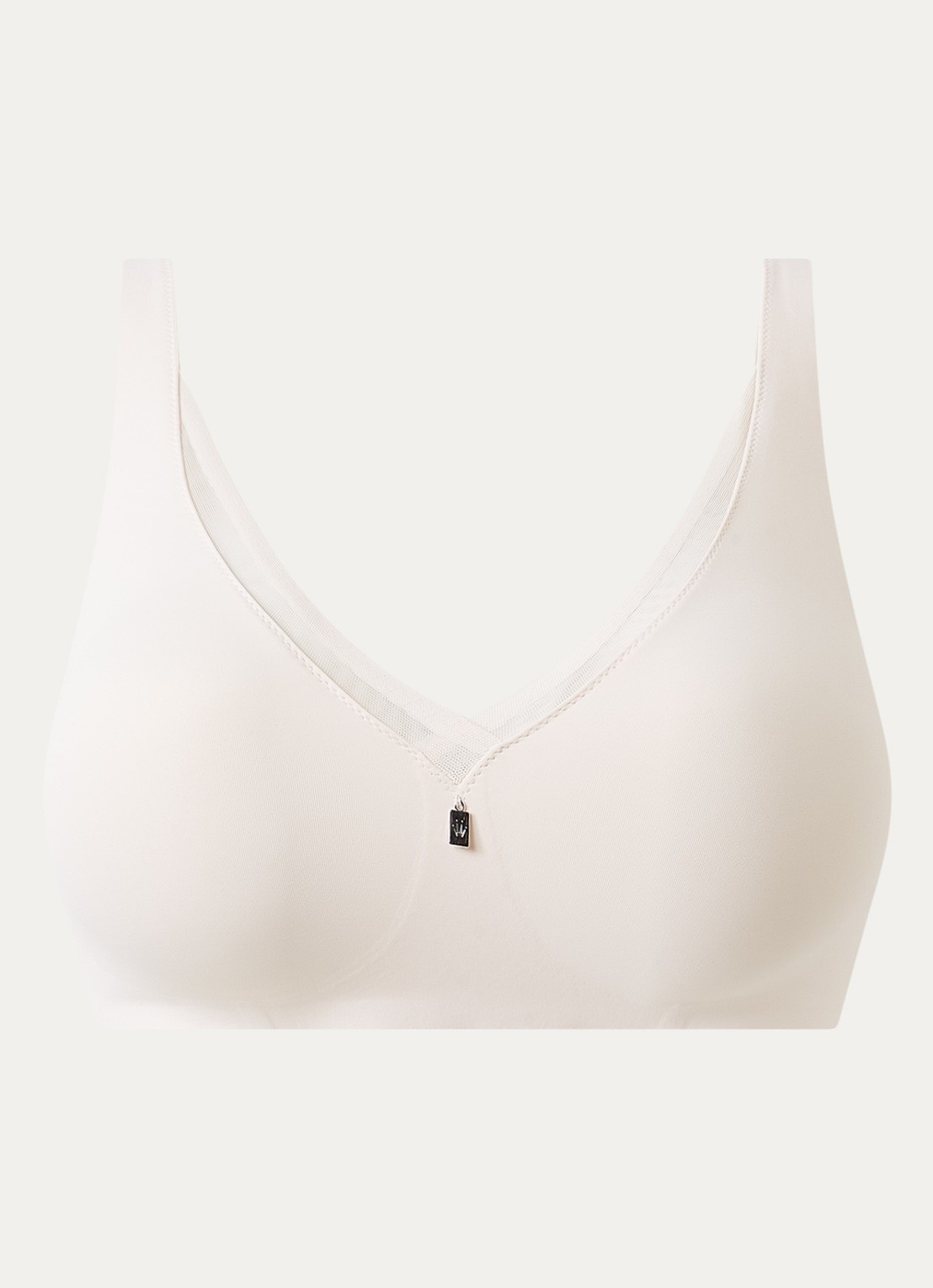 Triumph True Shape Sensation minimizer bralette - voorkant creme