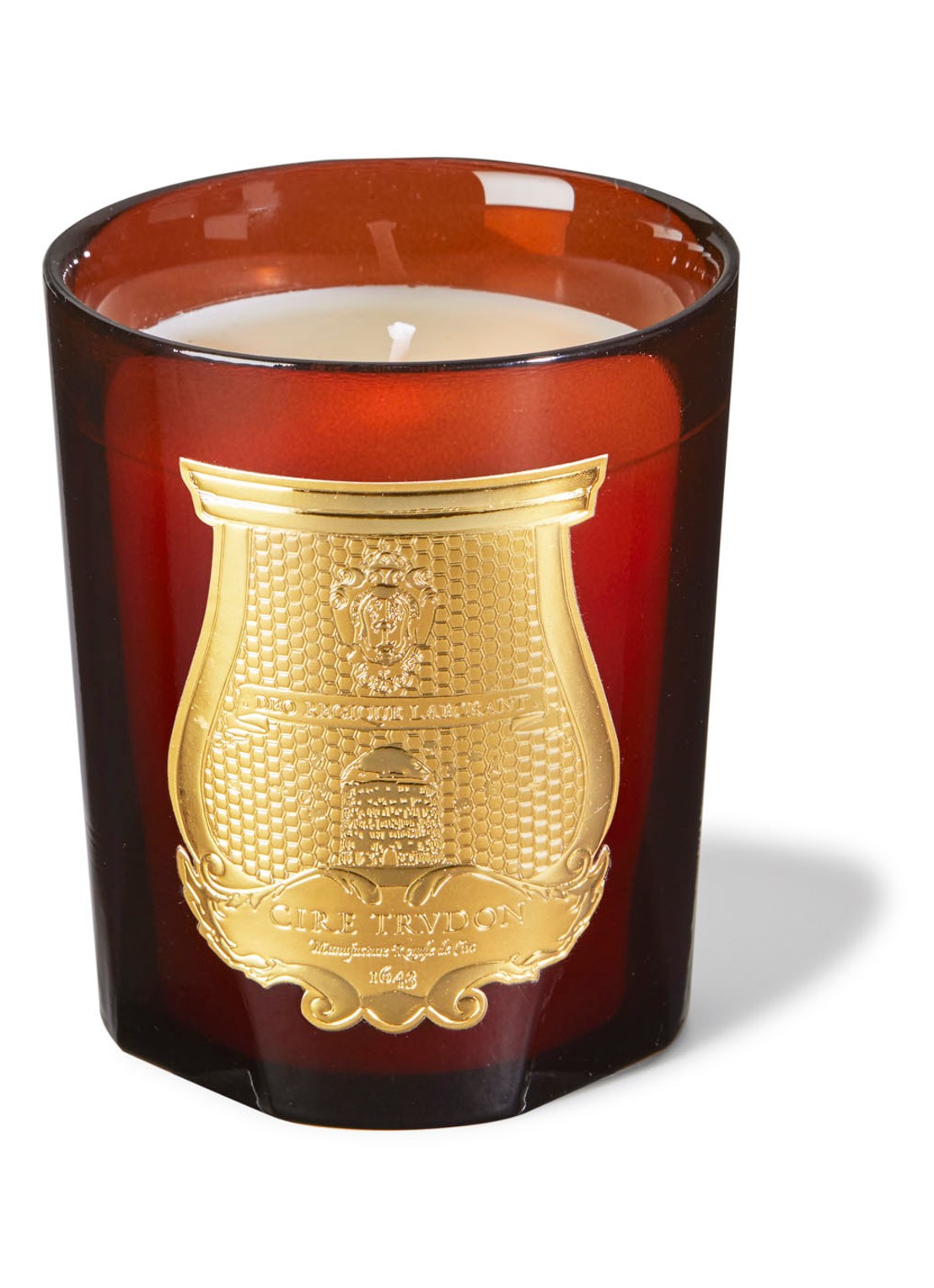 Trudon Beewax Absolute geurkaars - voorkant 2 oranjebruin