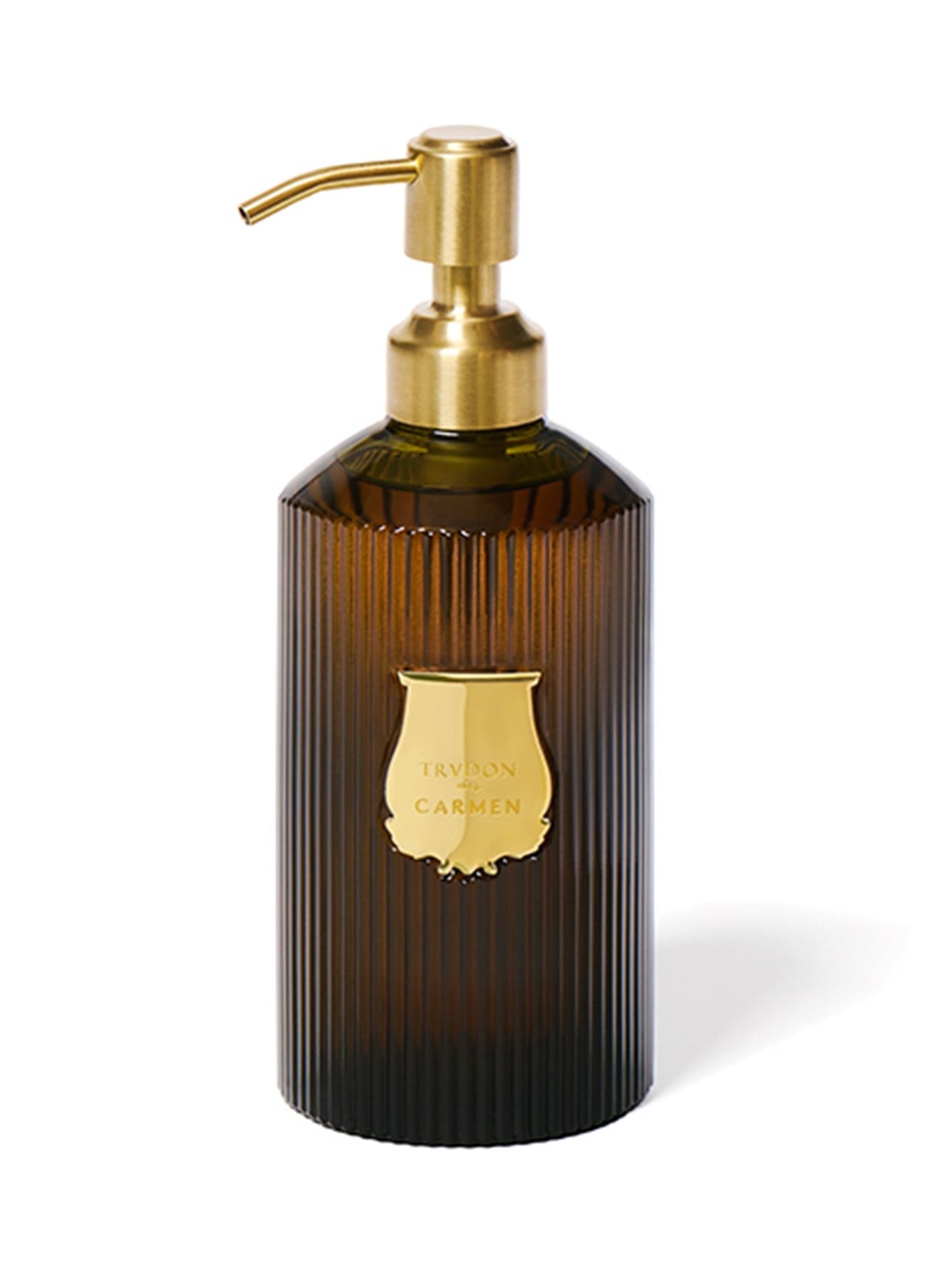 Trudon Carmen handzeep 350 ml - voorkant donkergroen