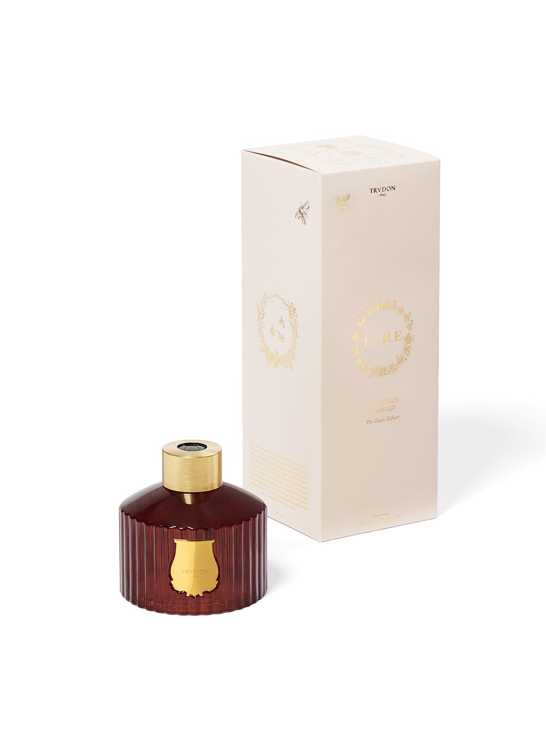 Trudon Cire geurstokjes 350 ml - voorkant 2 bruin