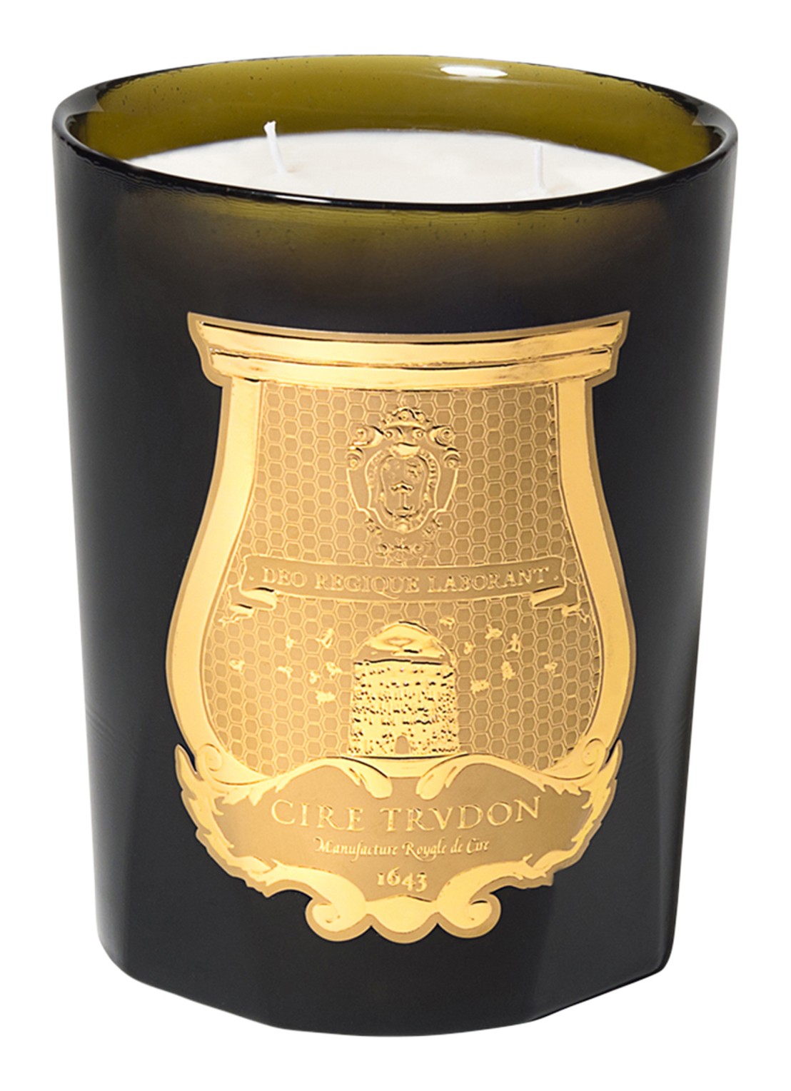 Trudon Ernesto geurkaars 800 gram - voorkant flessengroen