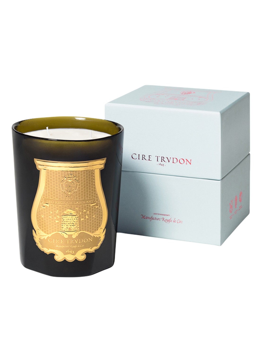 Trudon Ernesto geurkaars 800 gram - voorkant 2 flessengroen
