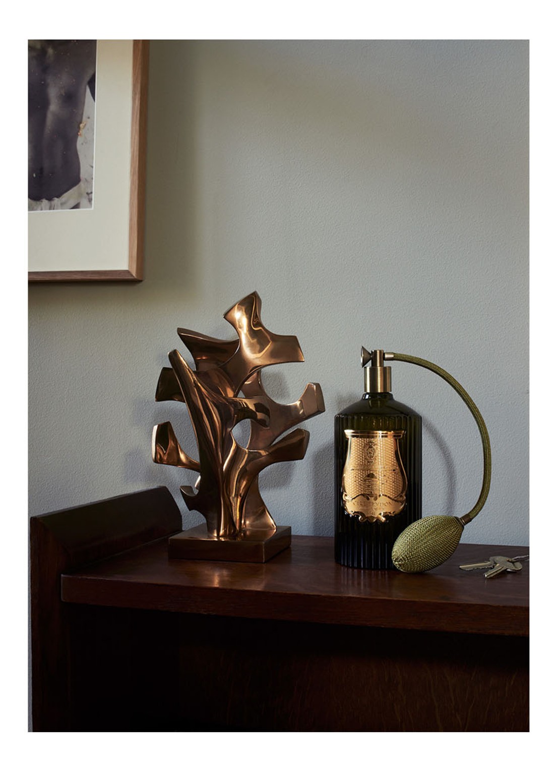 Trudon Ernesto geurspray 375 ml - voorkant 3 olijfgroen