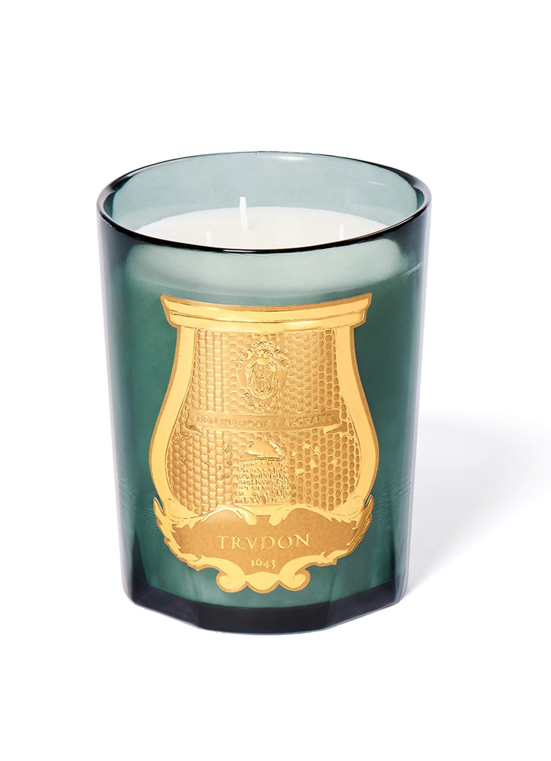 Trudon Figuerie geurkaars 800 gram - voorkant 2 blauw