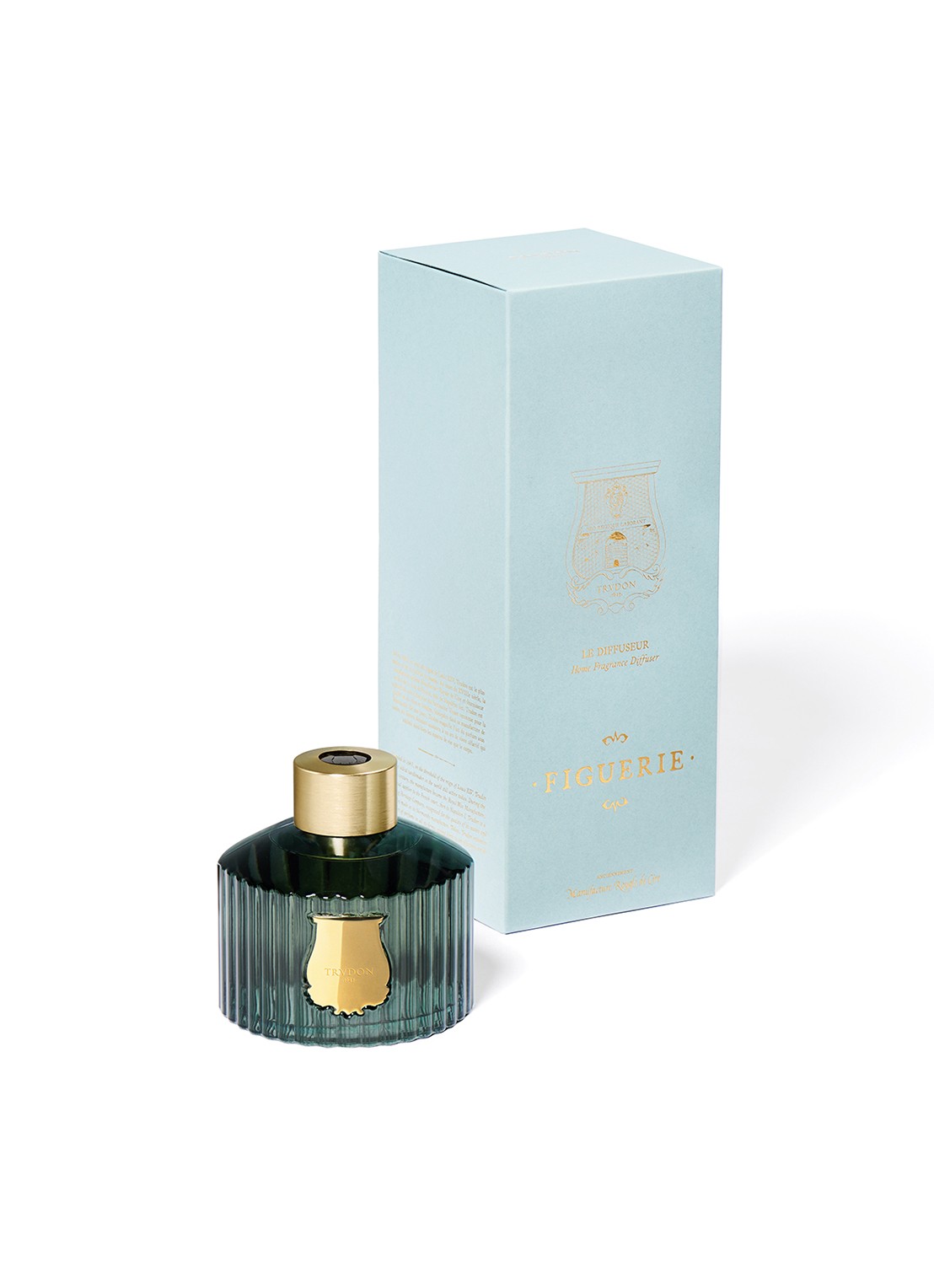 Trudon Figuerie geurstokjes 350 ml - voorkant 2 blauw