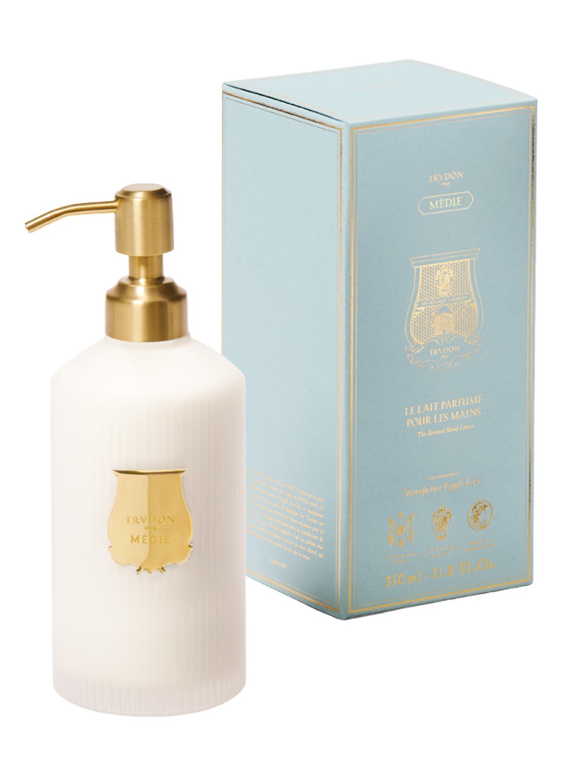 Trudon Medie handlotion 350 ml - voorkant 2 beige