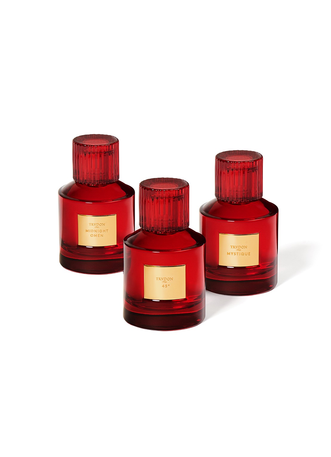 Trudon Nuit Rouge Midnight Omen Eau de Parfum 100 ml - achterkant 3 rood