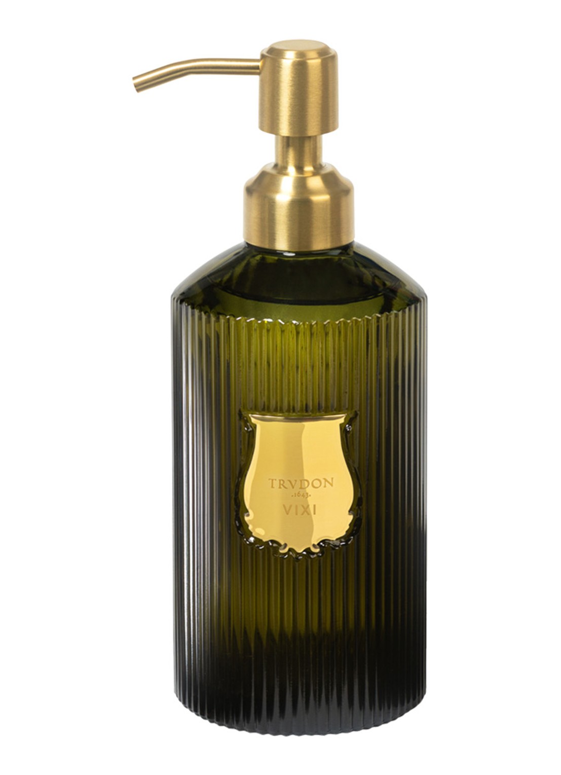 Trudon Vixi handzeep 350 ml - voorkant donkergroen
