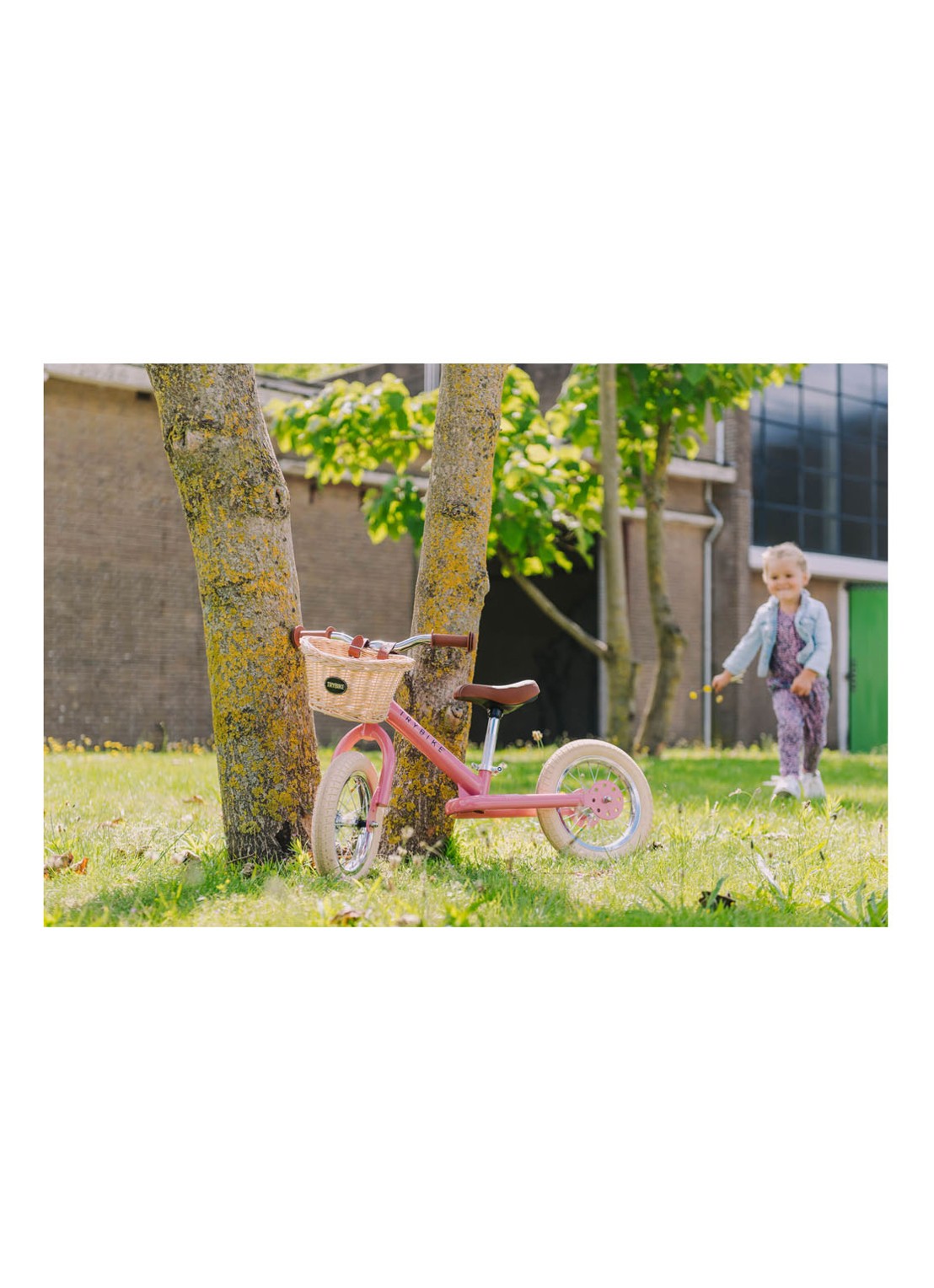 Trybike 2-in-1 loopfiets van staal - detail 3 roze