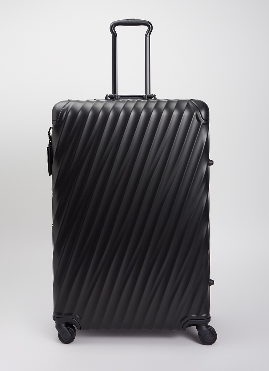 TUMI 19 Degree Aluminium Extended Trip spinner 77,5 cm - voorkant zwart