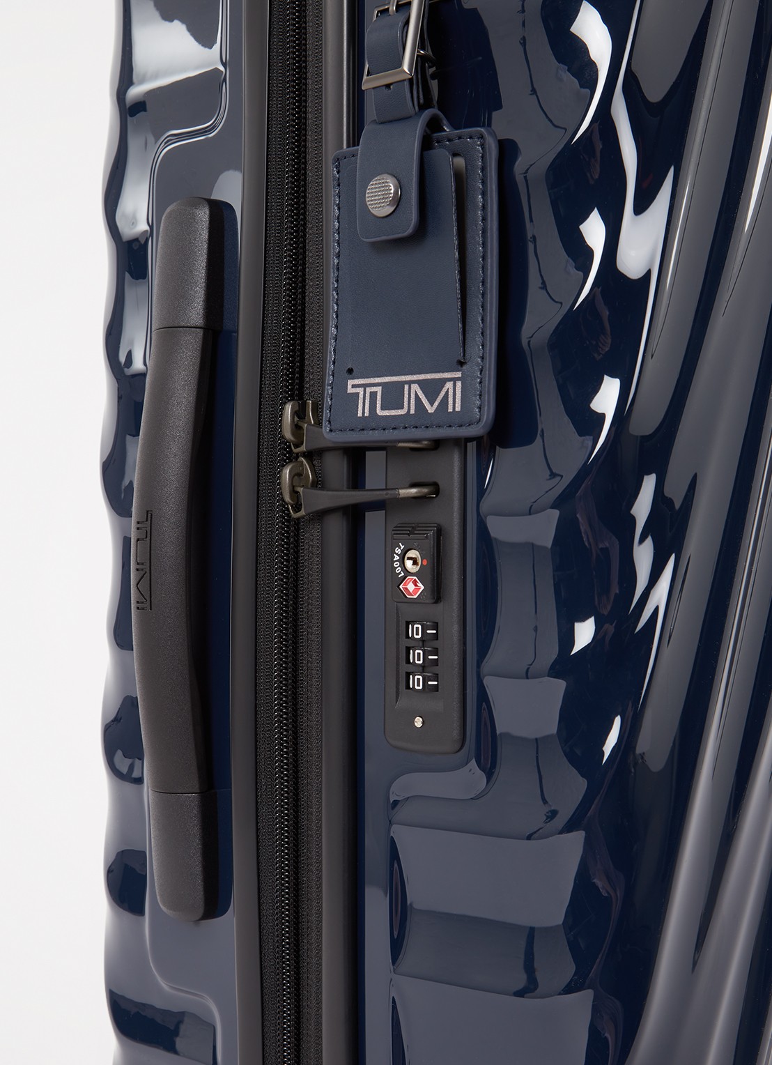 TUMI 19 Degree Continental uitbreidbare spinner 55 cm - detail 4 donkerblauw