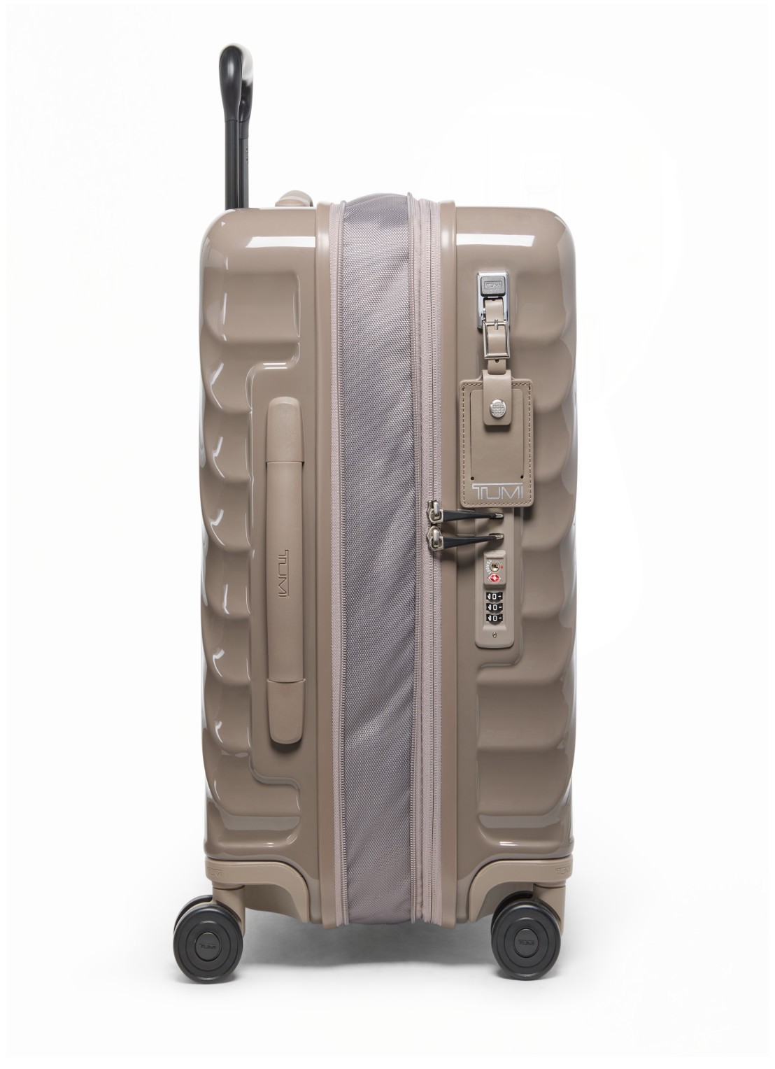 TUMI 19 Degree Continental vergrootbare spinner 55 cm - detail 4 donkerbeige