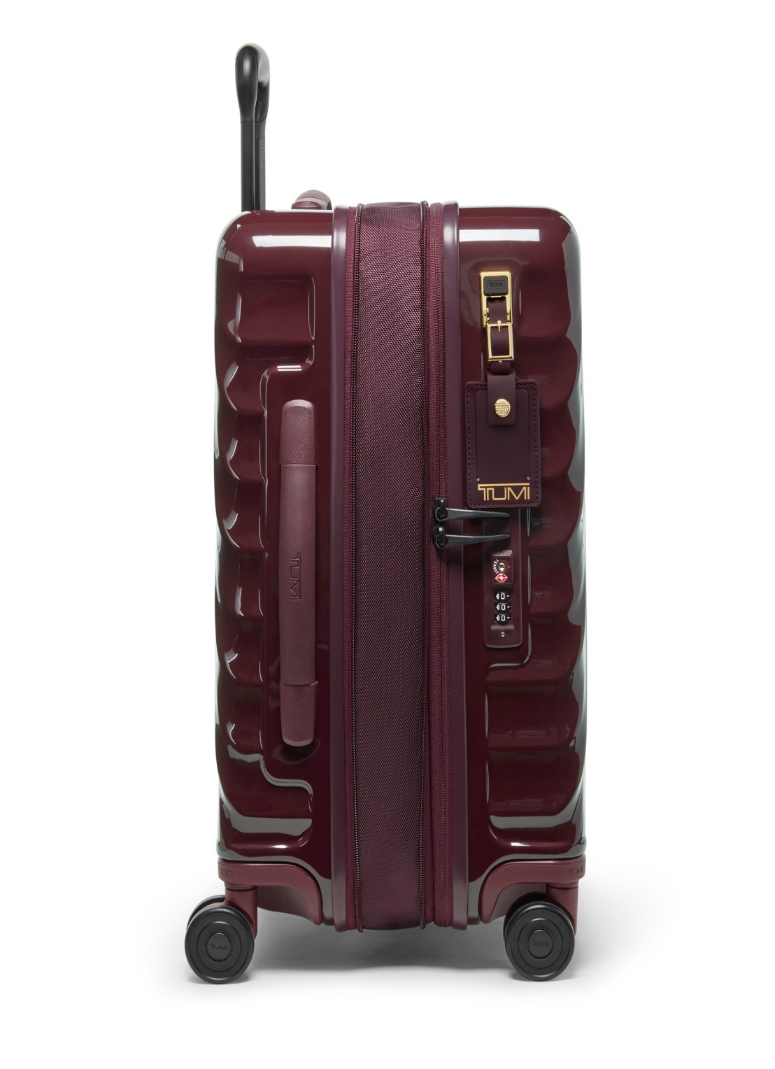 TUMI 19 Degree Continental vergrootbare spinner met USB-C oplaadpoort 55 cm - detail 4 bordeauxrood