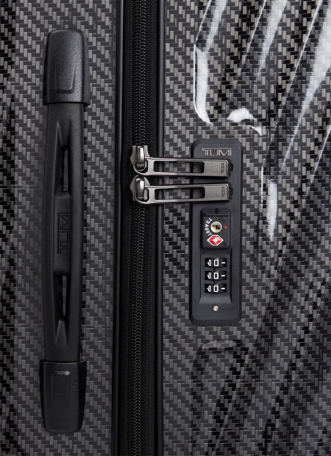 TUMI 19 Degree Extended Trip spinner 76 cm - detail 2 zwart