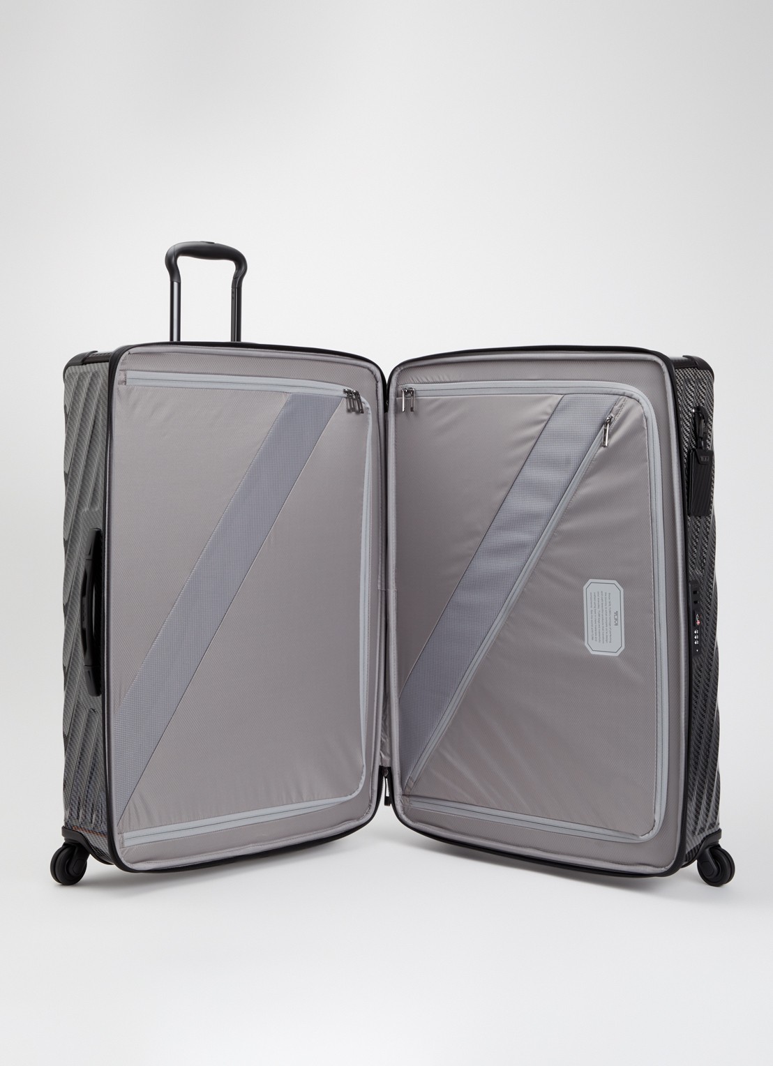 TUMI 19 Degree Extended Trip spinner 76 cm - voorkant 4 zwart