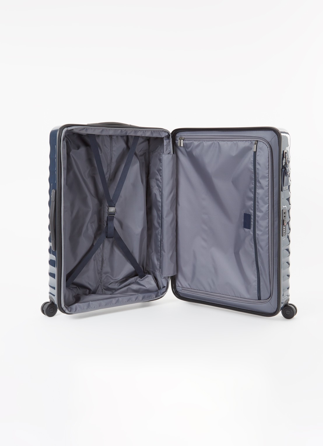 TUMI 19 Degree Extended Trip spinner 77,5 cm  - detail 3 donkerblauw