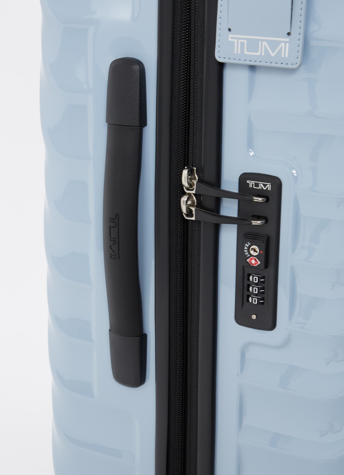 TUMI 19 Degree Extended Trip vergrootbare spinner 76 cm - detail 2 lichtblauw