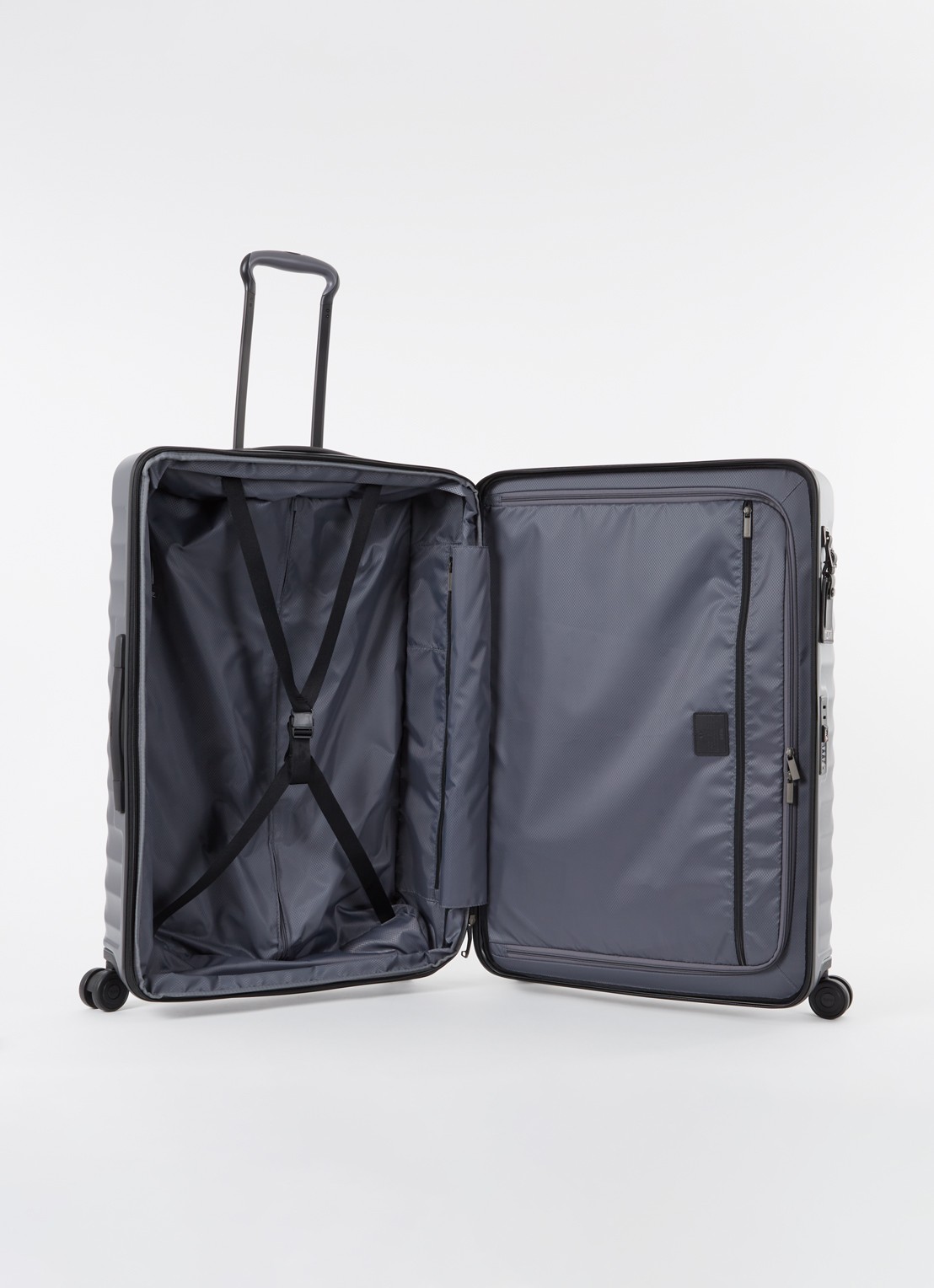 TUMI 19 Degree Extended Trip vergrootbare spinner 77,5 cm - voorkant 2 grijs