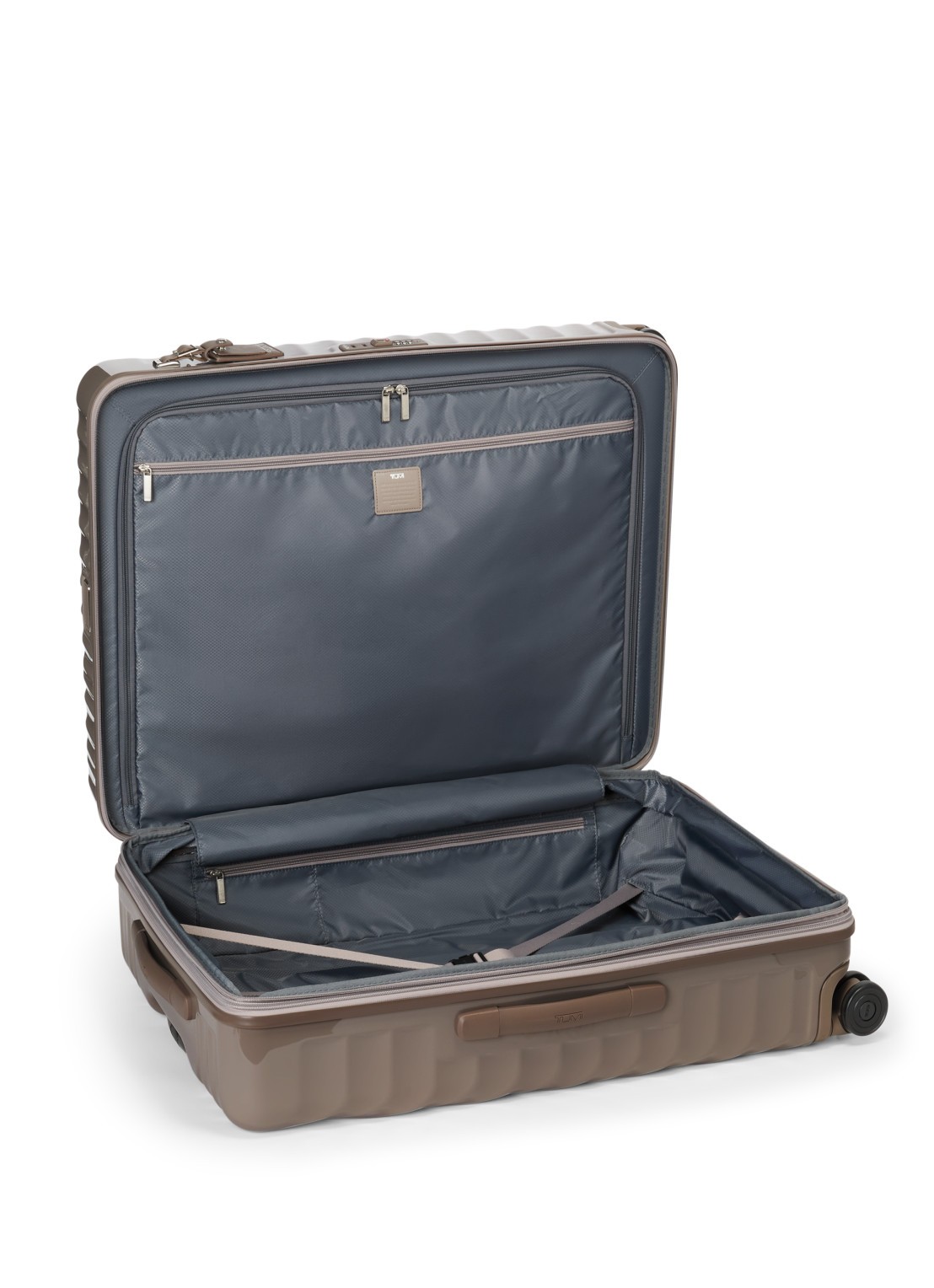 TUMI 19 Degree Extended Trip vergrootbare spinner met USB-poort 76 cm - voorkant 2 bruin