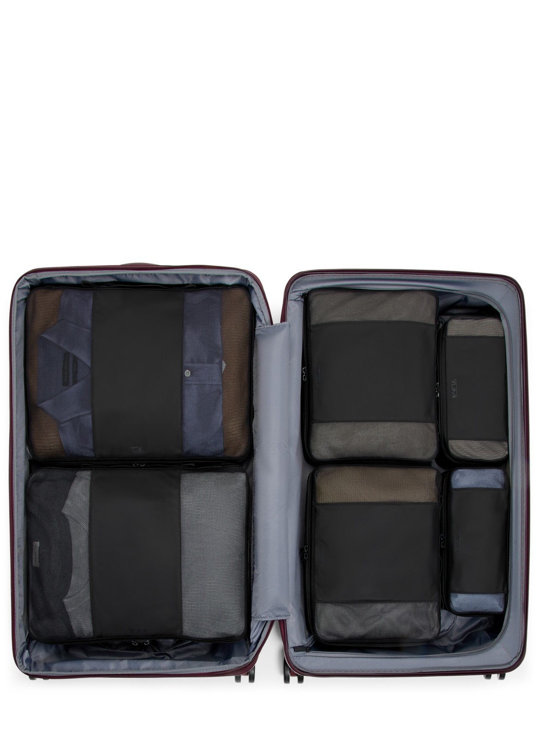 TUMI 19 Degree Extended Trip vergrootbare spinner met USB-poort 76 cm - detail 5 bordeauxrood