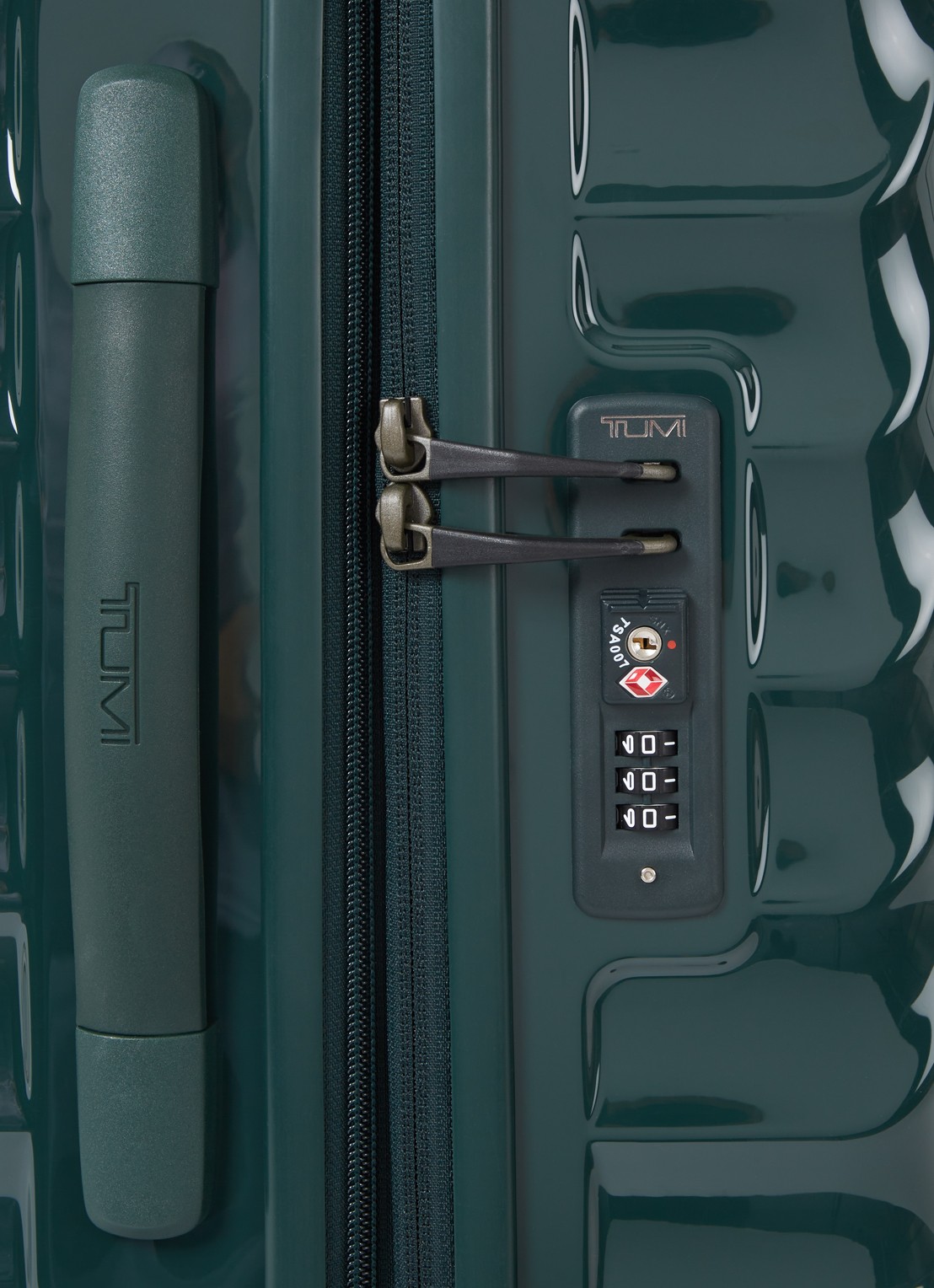 TUMI 19 Degree International spinner 56 cm - detail 5 donkergroen