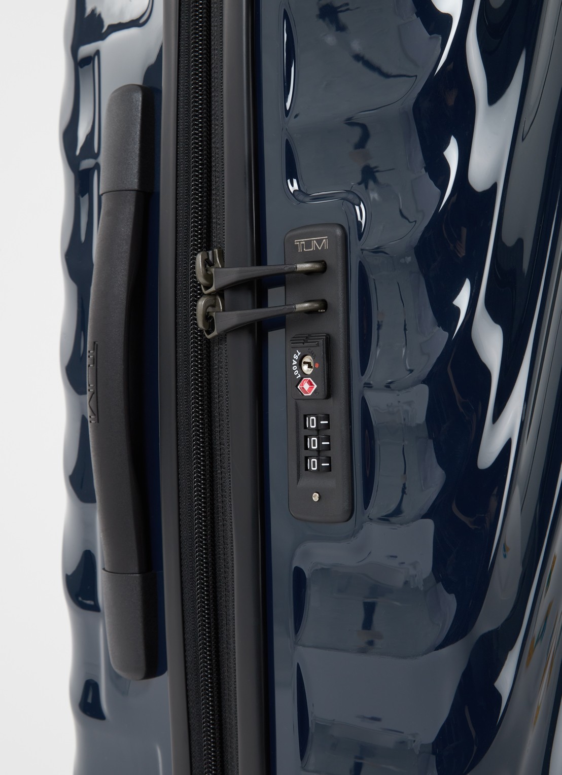 TUMI 19 Degree International vergrootbare spinner 55 cm  - detail 4 donkerblauw