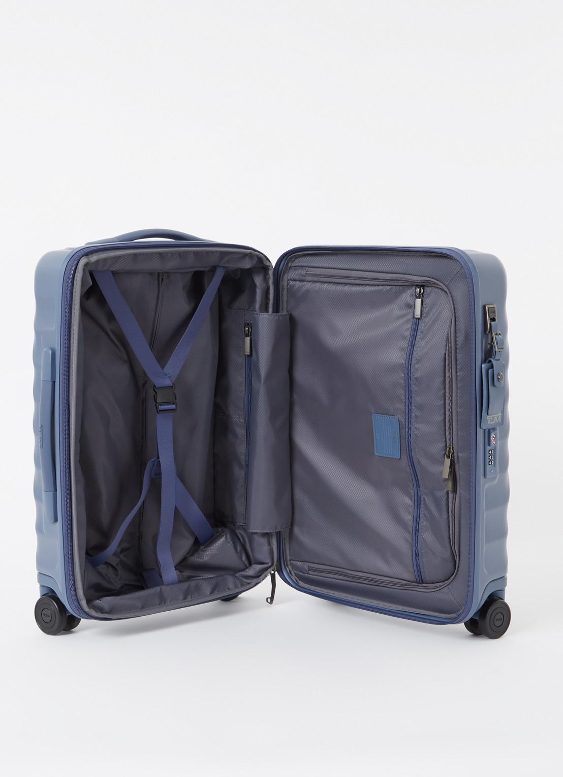 TUMI 19 Degree International vergrootbare spinner 55 cm - detail 3 blauw