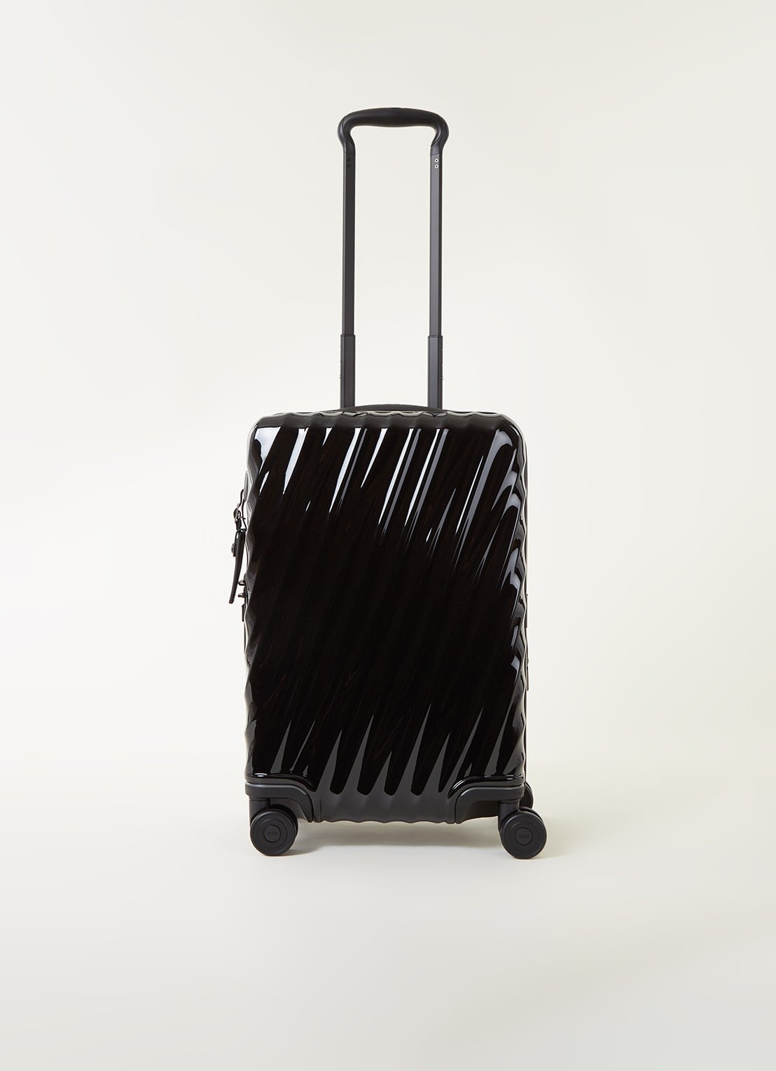 TUMI 19 Degree International vergrootbare  spinner 56 cm - voorkant 4 zwart