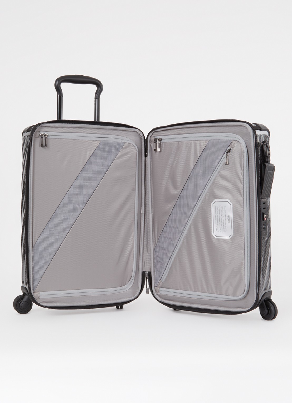 TUMI 19 Degree Lite International spinner 55 cm - voorkant 4 antraciet