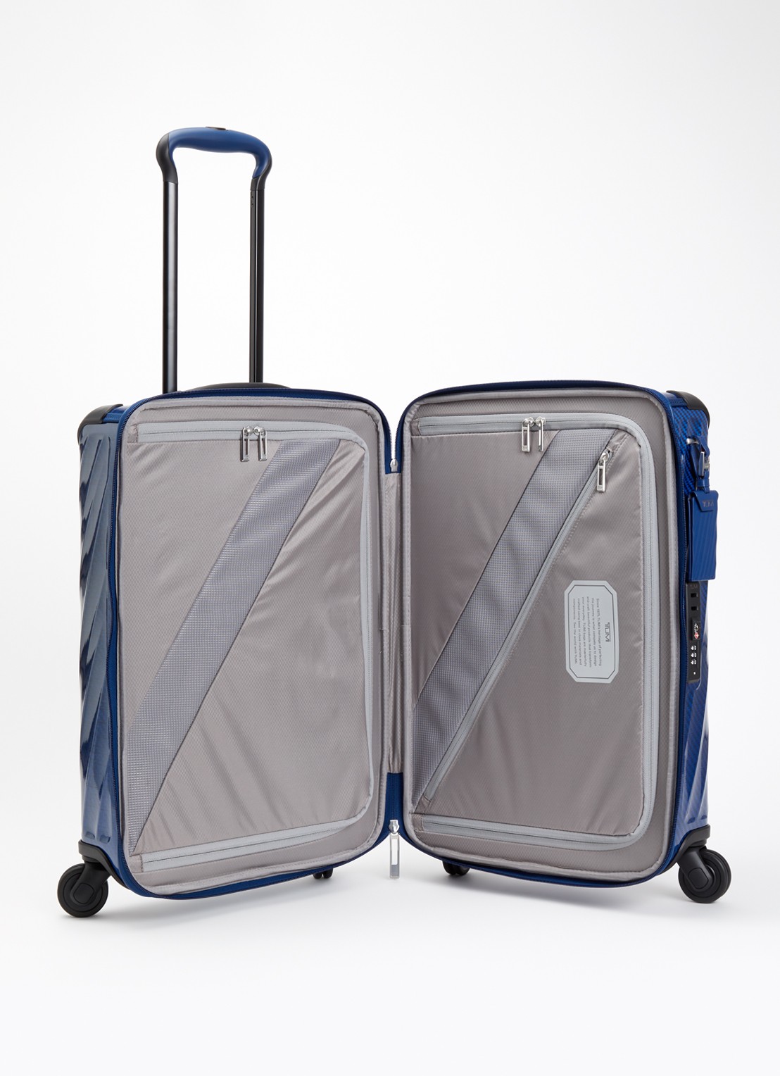 TUMI 19 Degree Lite International spinner 55 cm - voorkant 4 kobaltblauw