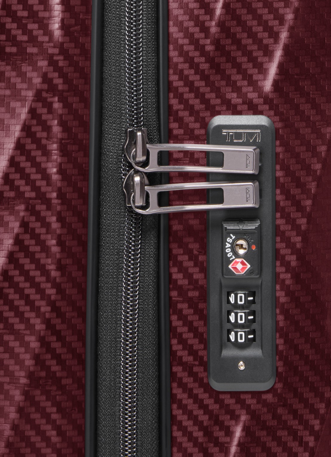 TUMI 19 Degree Lite International spinner 55 cm - detail 6 bordeauxrood
