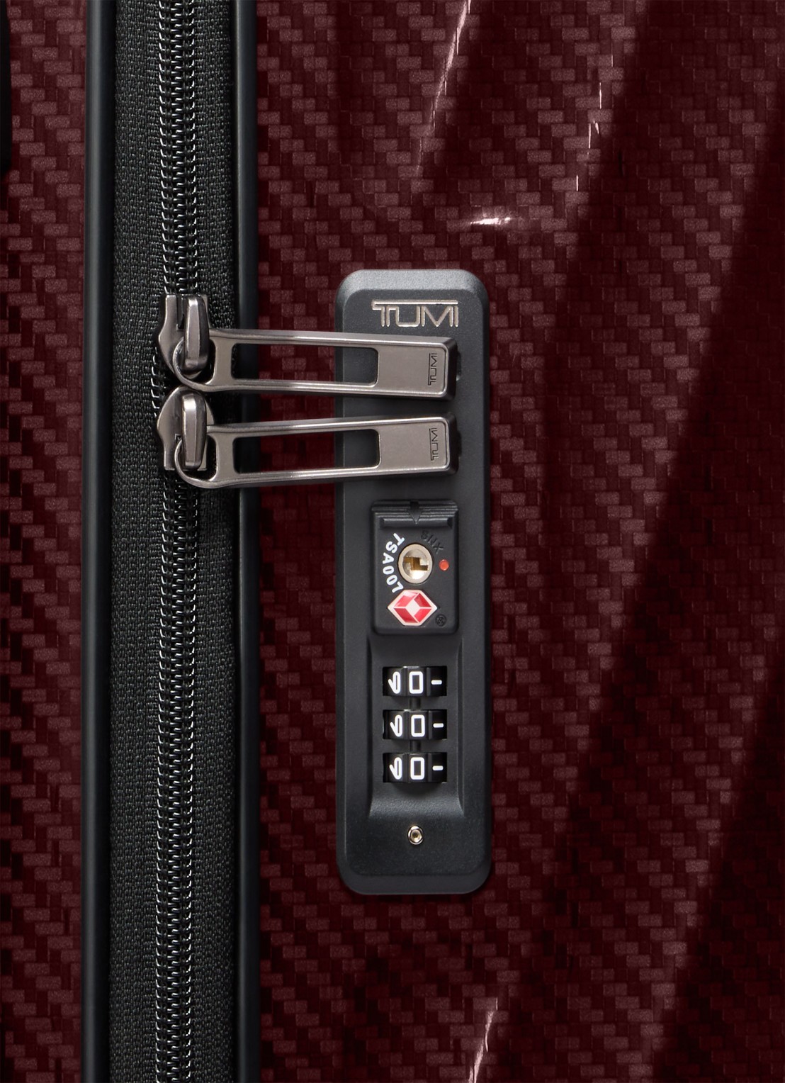 TUMI 19 Degree Lite International spinner 76 cm - detail 6 bordeauxrood
