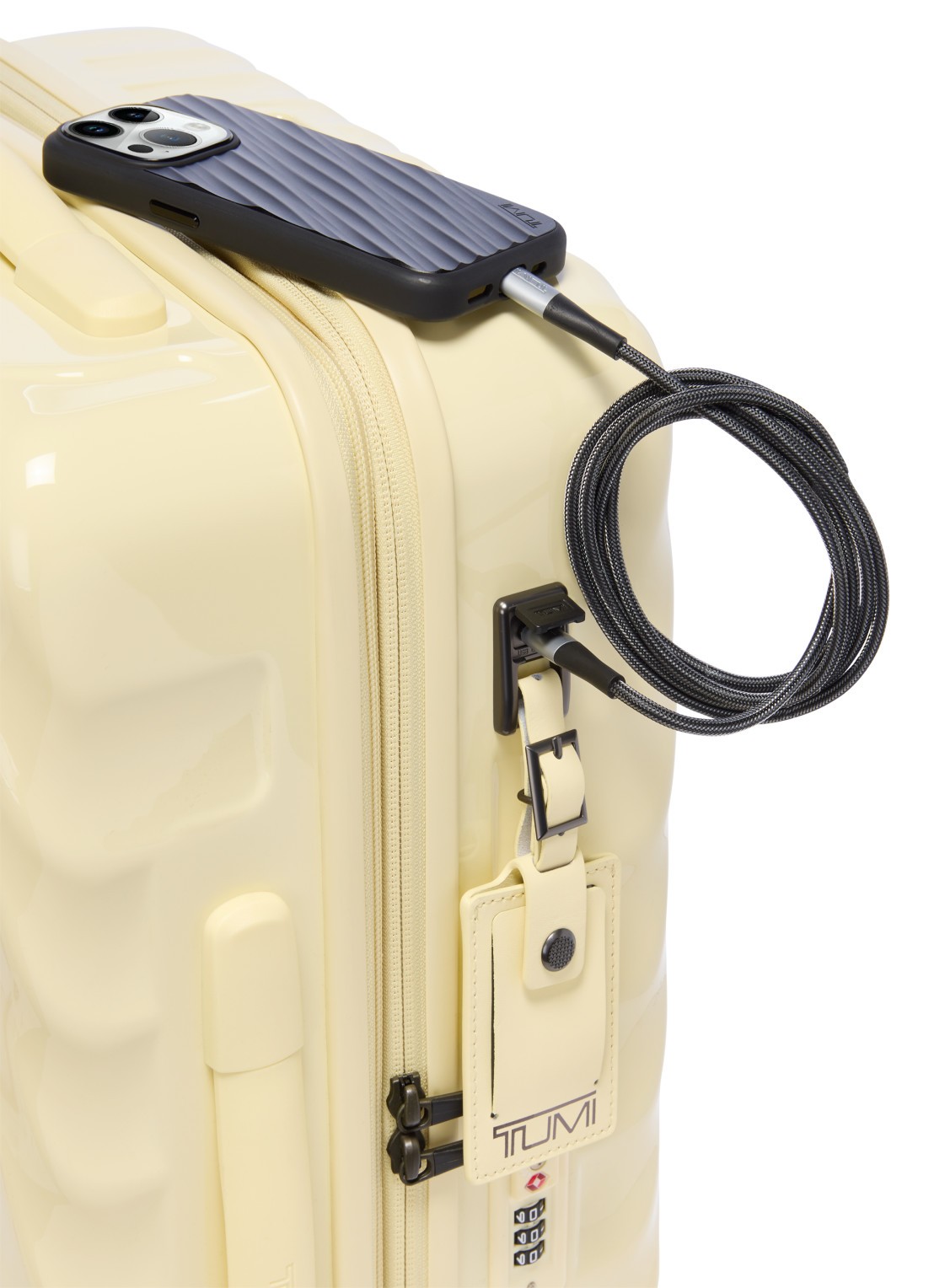 TUMI 19 Degree spinner 55 cm - detail 6 geel