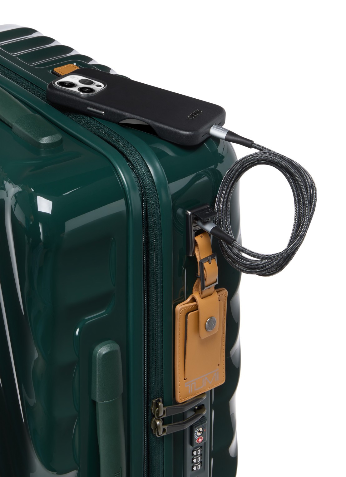 TUMI 19 Degree spinner 55 cm - detail 8 donkergroen
