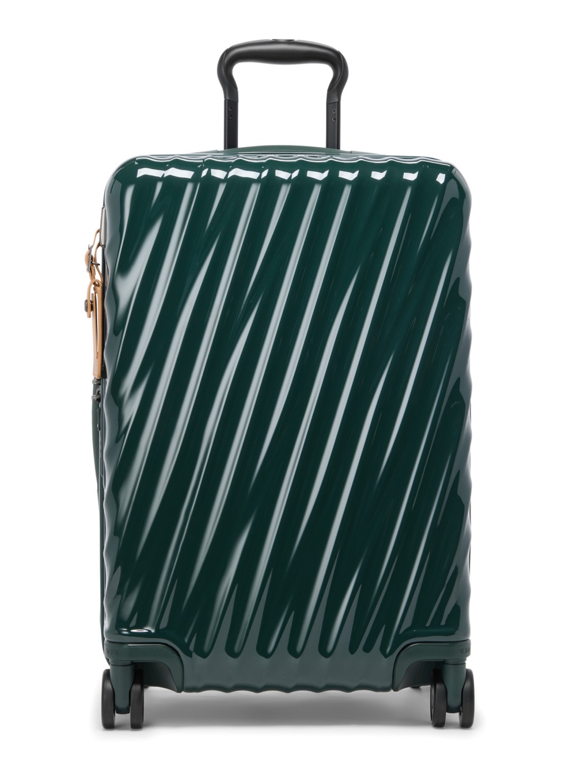 TUMI 19 Degree spinner 55 cm - voorkant 2 donkergroen