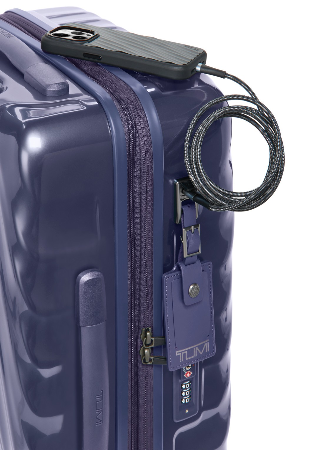 TUMI 19 Degree spinner 55 cm - detail 8 paars