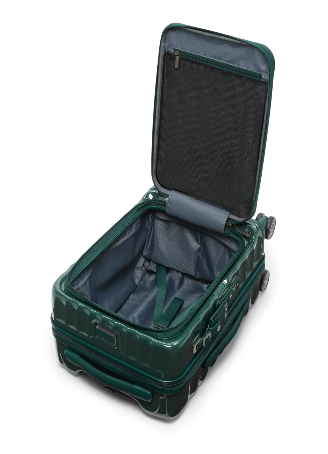 TUMI 19 Degree spinner 55 cm - voorkant 7 donkergroen