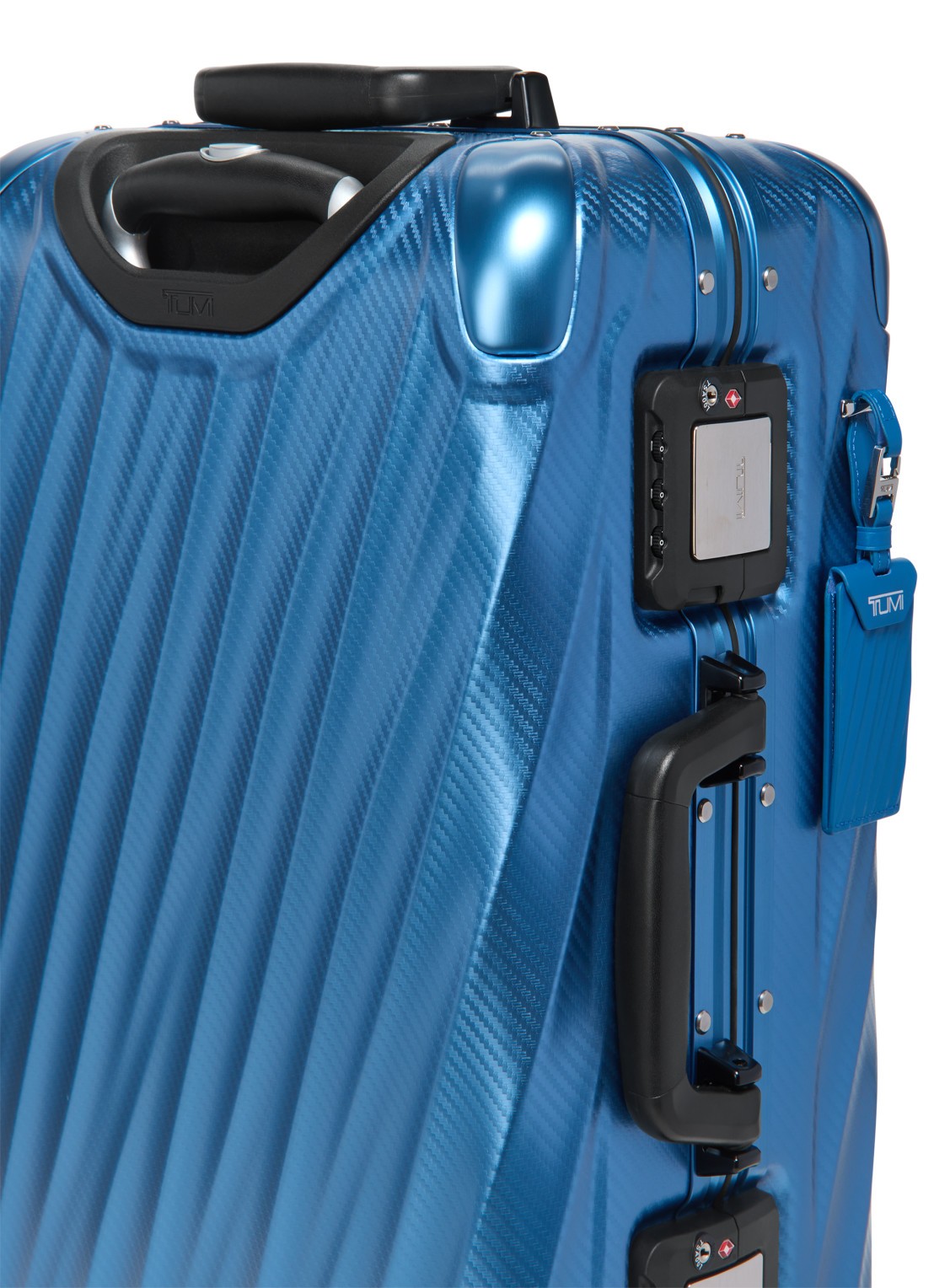 TUMI 19 Degree spinner 56 cm - detail 3 blauw