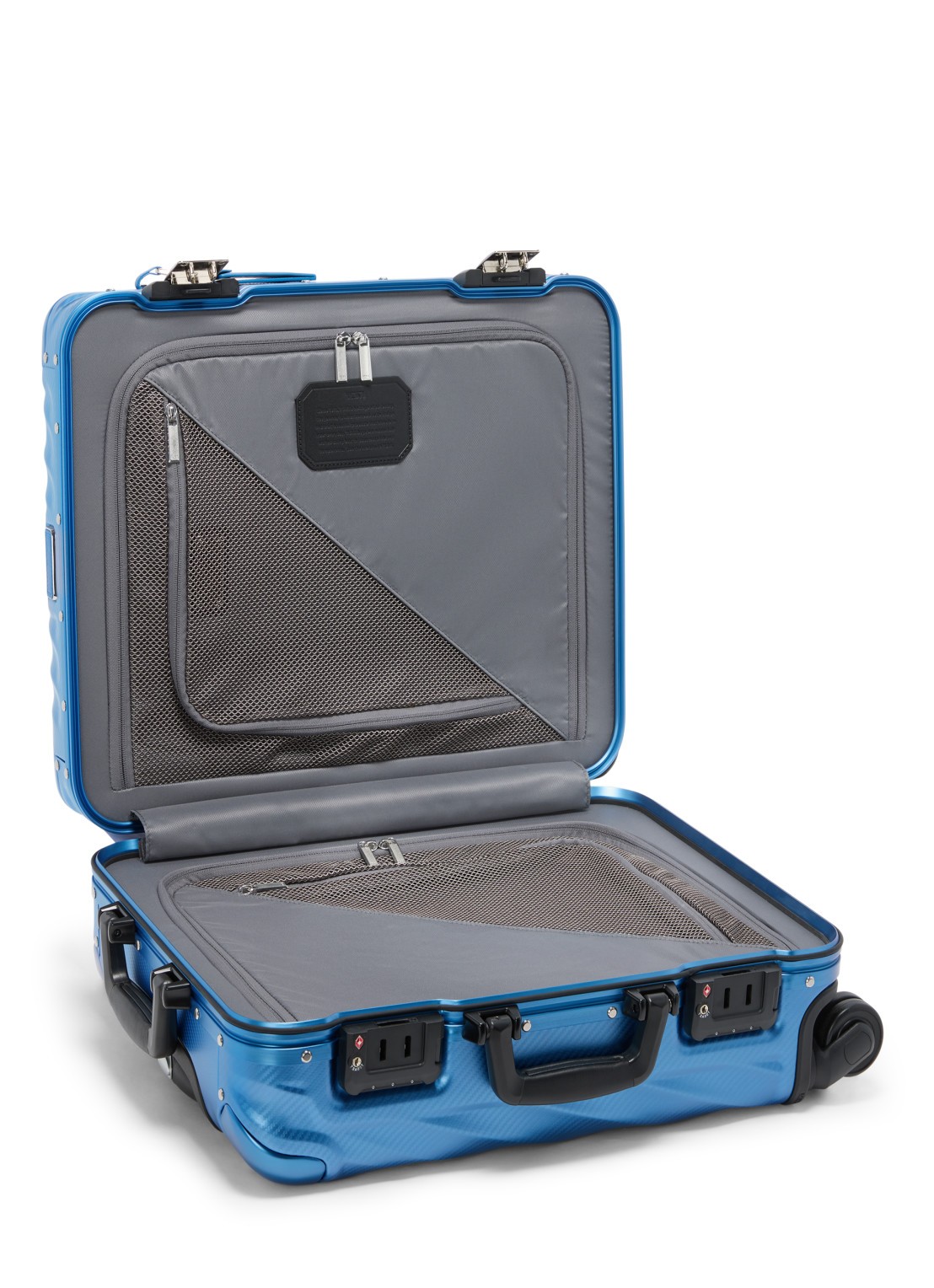 TUMI 19 Degree spinner 56 cm - voorkant 2 blauw