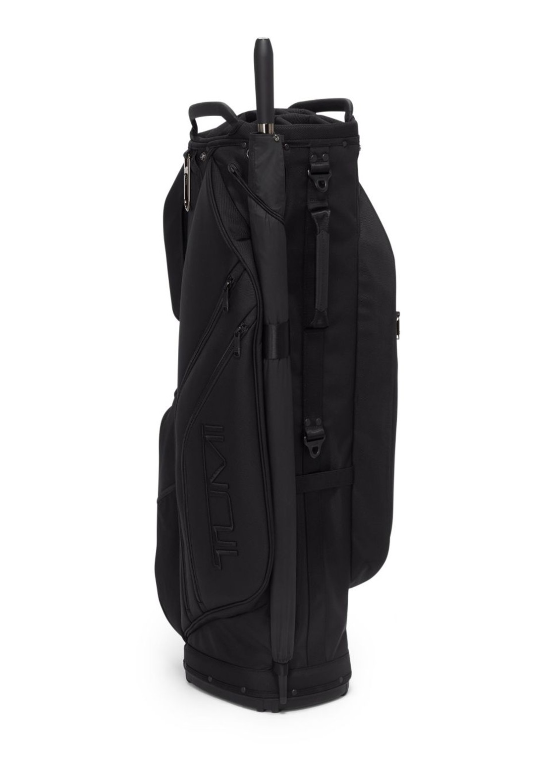 TUMI Alpha 3 Golf Cart tas met USB-C poort 91 cm - achterkant zwart
